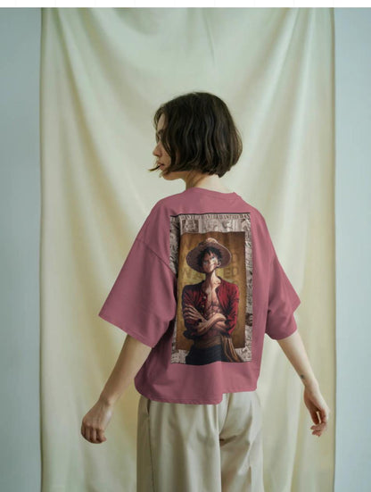 MONKEY D.LUFFY  ,  Unisex Oversized Classic T-Shirt