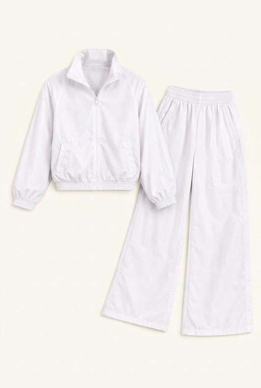 ISSB Full PT Kit – Women's Tracksuit Set (Jacket & Trouser) | Material: Premium Cotton-Fleece