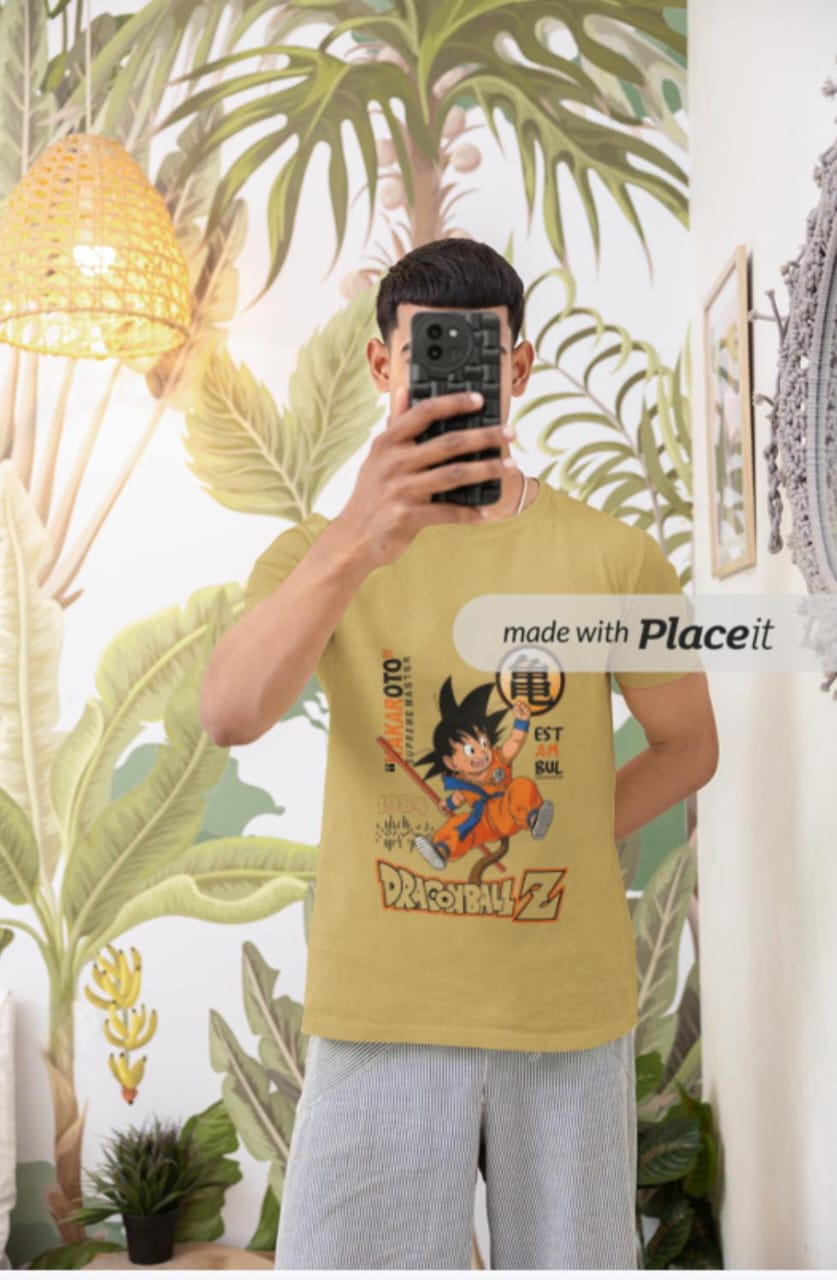 MEN, DRAGONBALLS Crew T-Shirt