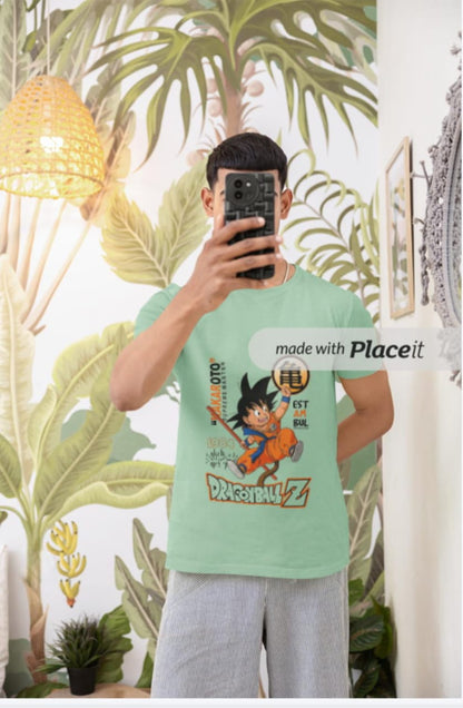 MEN, DRAGONBALLS Crew T-Shirt