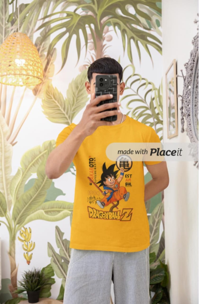 MEN, DRAGONBALLS Crew T-Shirt