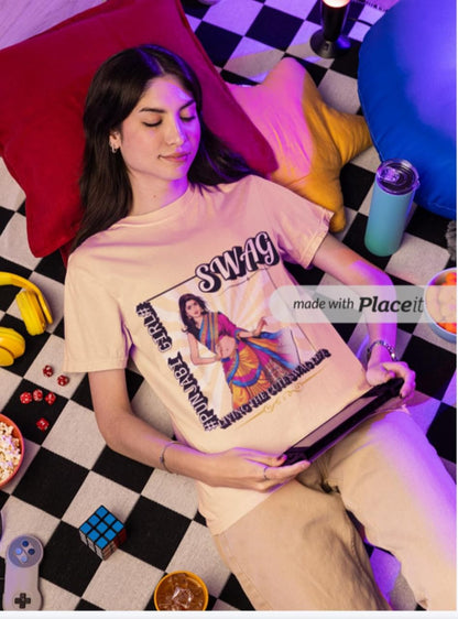SWAG  PUNJABI GIRL CLASSIC CREW T SHIRT