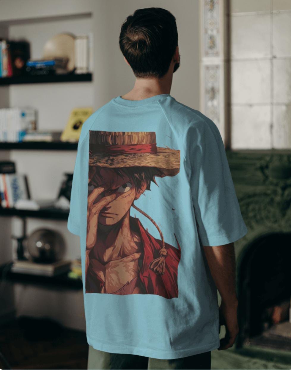 MONKEY D.LUFFY, Unisex Oversized Classic T-Shirt