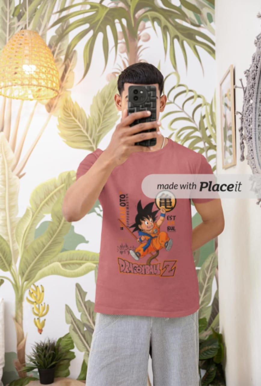 MEN, DRAGONBALLS Crew T-Shirt