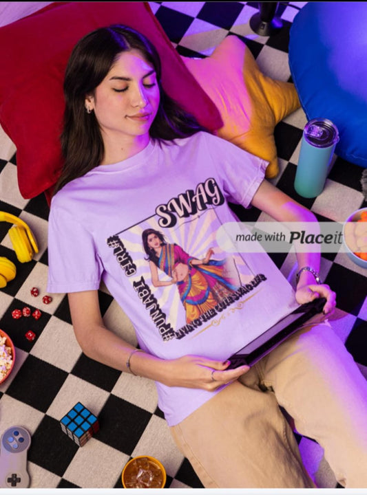 SWAG  PUNJABI GIRL CLASSIC CREW T SHIRT