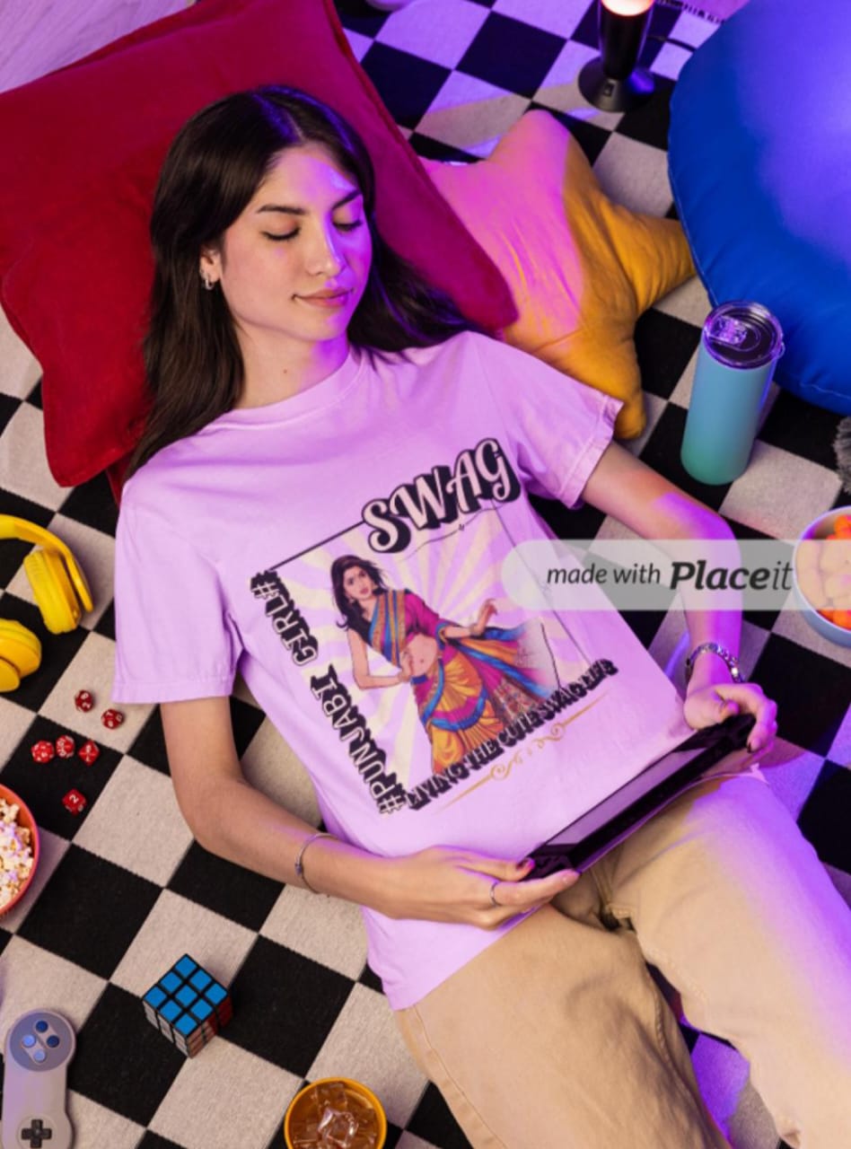 SWAG  PUNJABI GIRL CLASSIC CREW T SHIRT