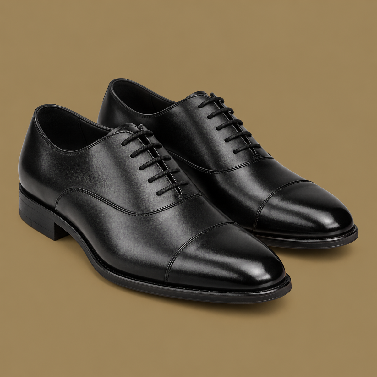 Executive Classic Black Oxford Shoes