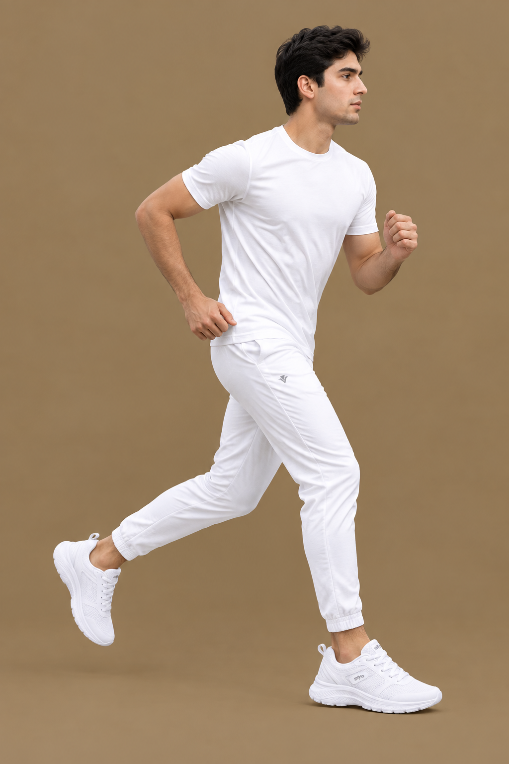 Stylo AT8086 White Running Joggers – Men’s Sports Shoes