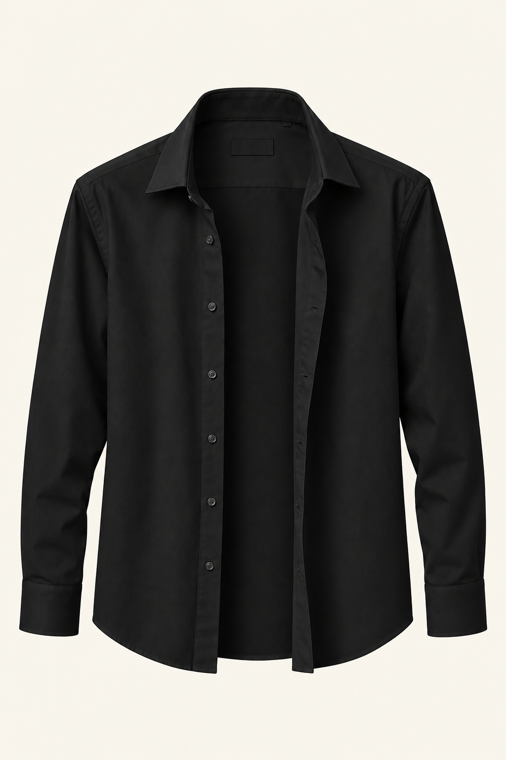 Men’s Classic Long-Sleeve Button-Down Dress Shirt