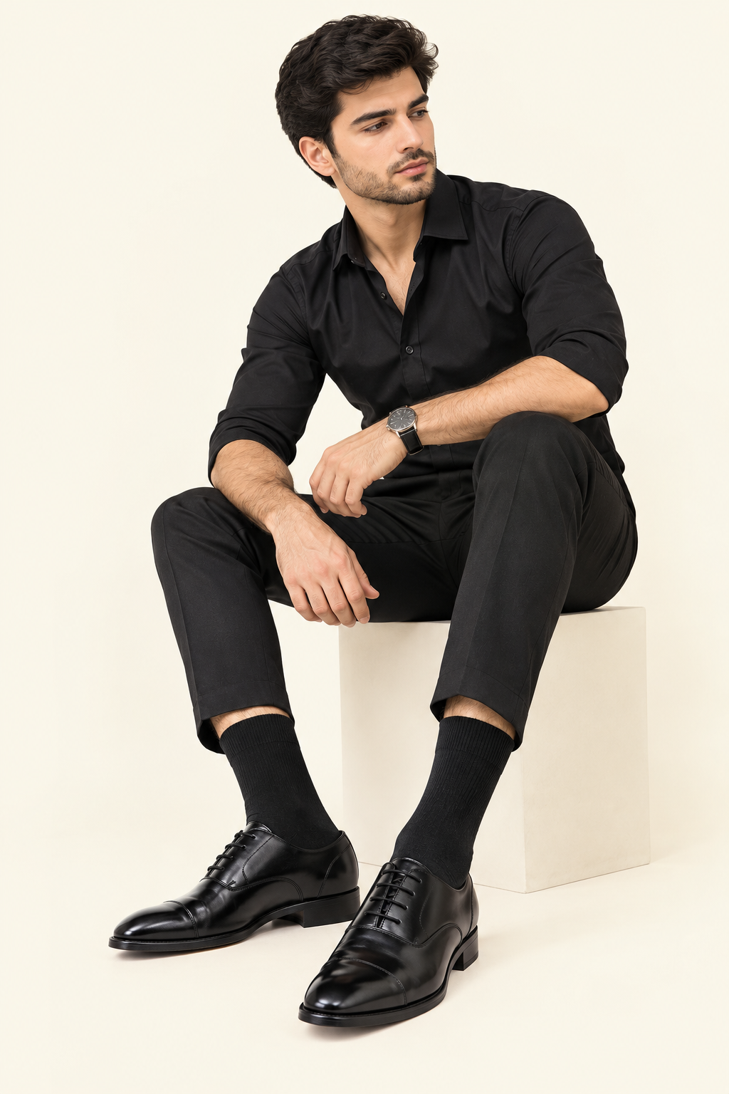 Premium Black Comfort Socks – Soft, Breathable & Durable