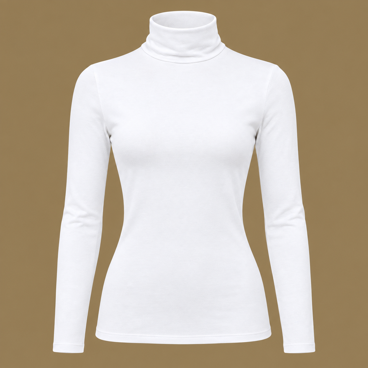 Women’s Premium Black High-Neck Hineck