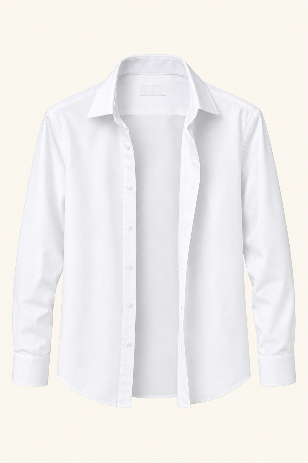 Men’s Classic Long-Sleeve Button-Down Dress Shirt