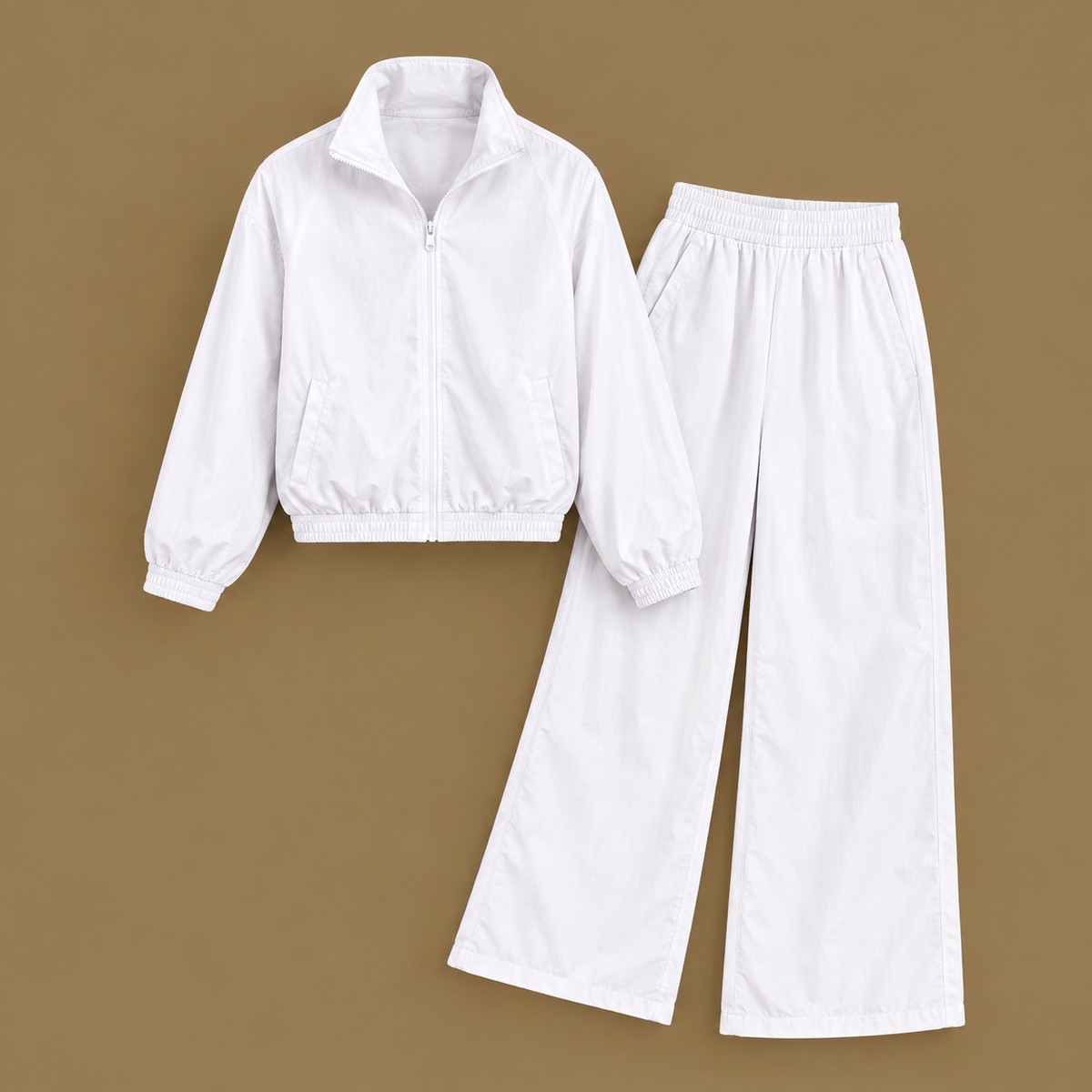 ISSB Full PT Kit – Women's Tracksuit Set (Jacket & Trouser) | Material: Premium Cotton-Fleece