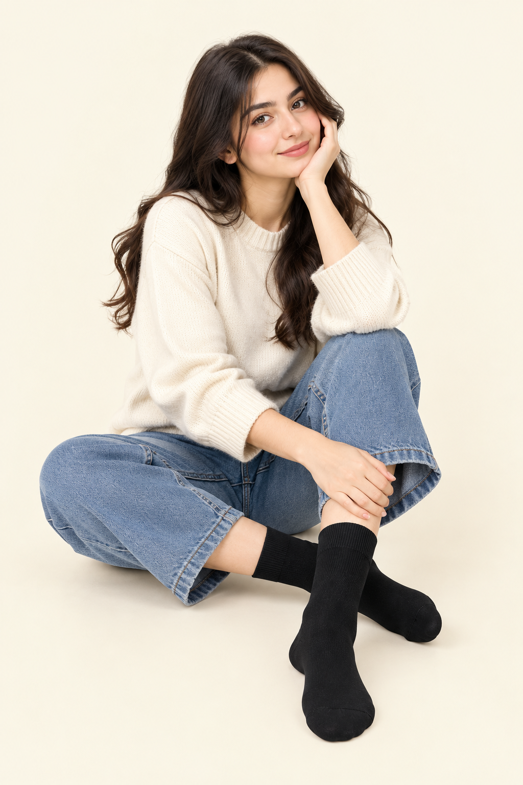 Premium Black Comfort Socks – Soft, Breathable & Durable