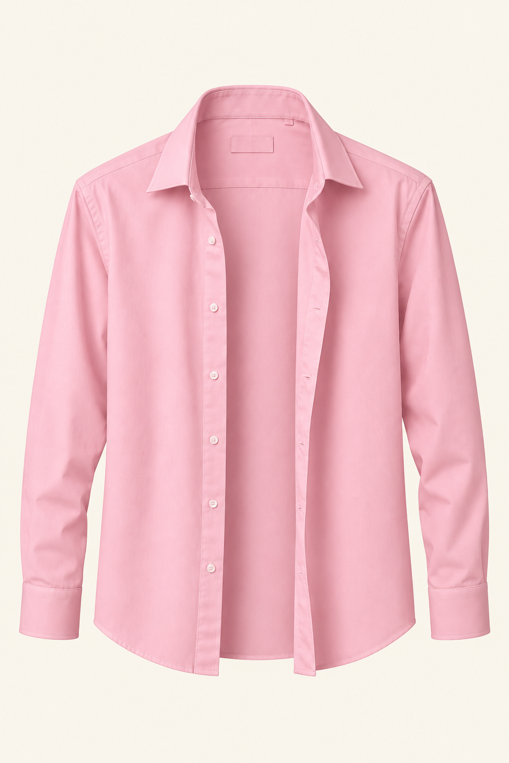 Men’s Classic Long-Sleeve Button-Down Dress Shirt